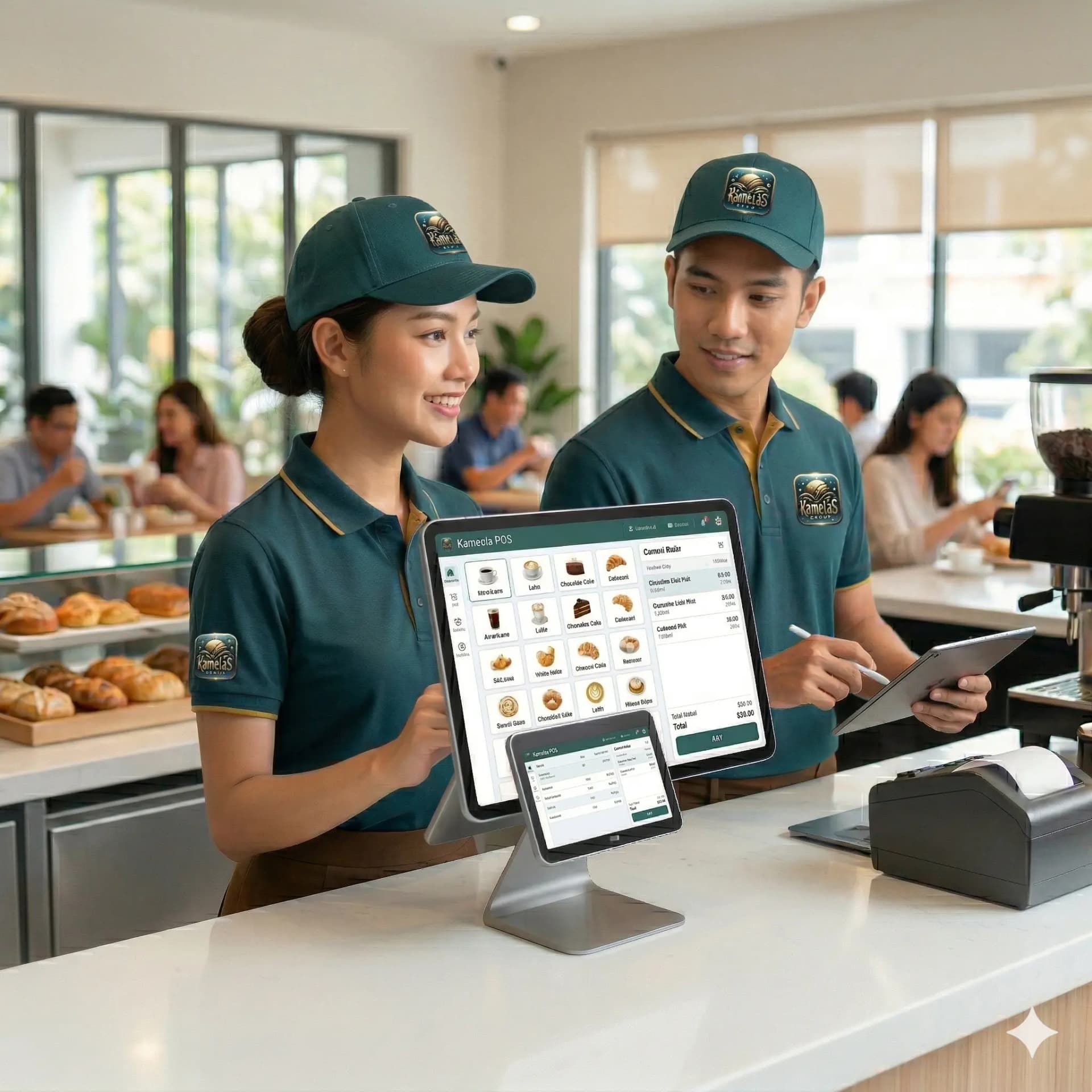 Mockup Dashboard Ratu Kasir